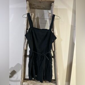 Old Navy Black Strap Romper